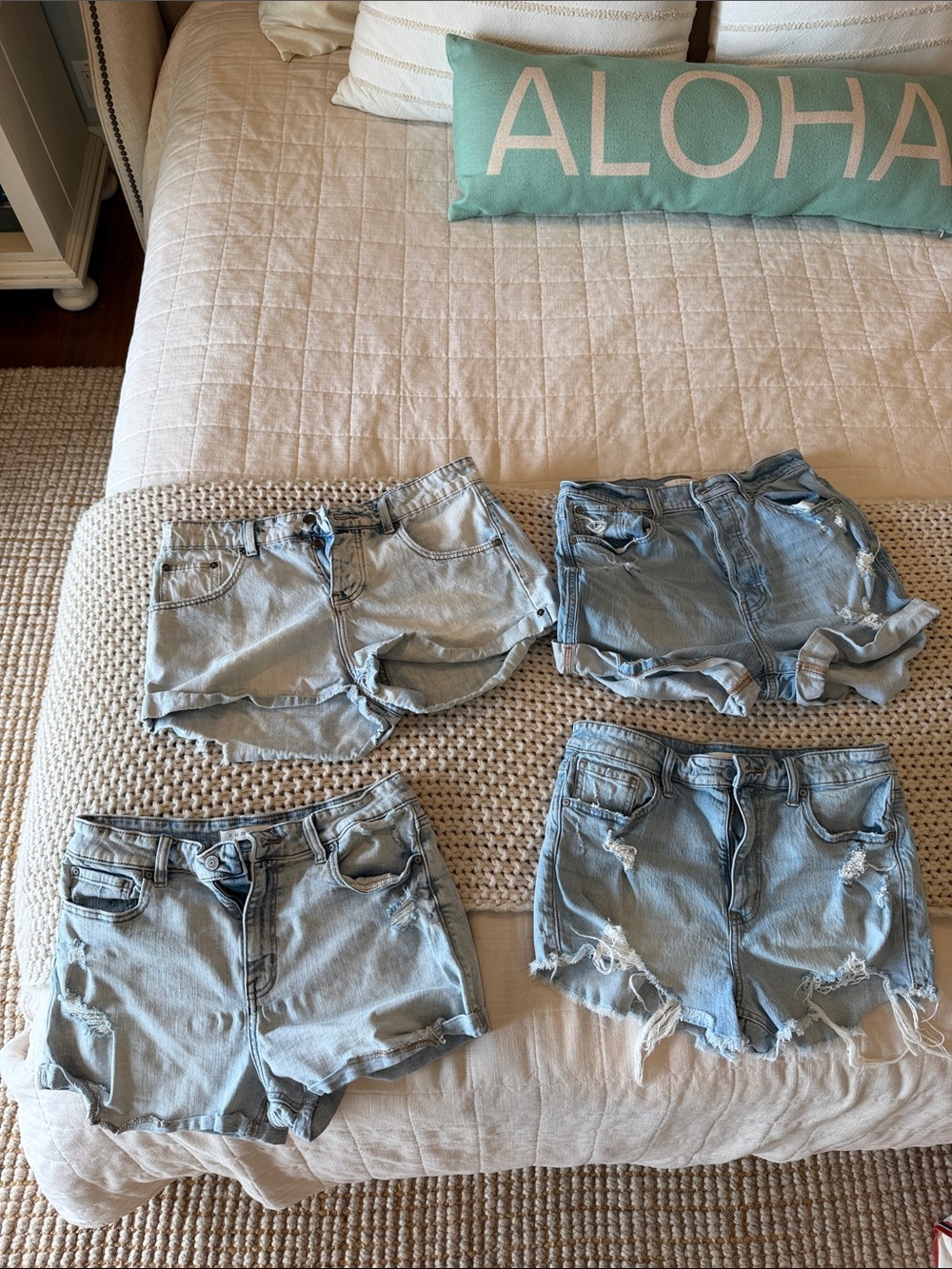 4 Jean Shorts